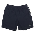 REEBOK Mens Shorts Navy Blue Casual L W34 Lightweight Sports Logo