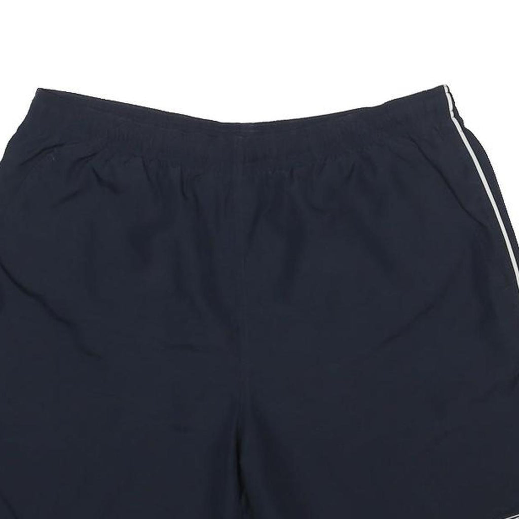 REEBOK Mens Shorts Navy Blue Casual L W34 Lightweight Sports Logo