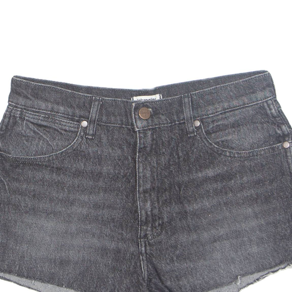 WRANGLER Cut Off Womens Denim Shorts Blue S W28
