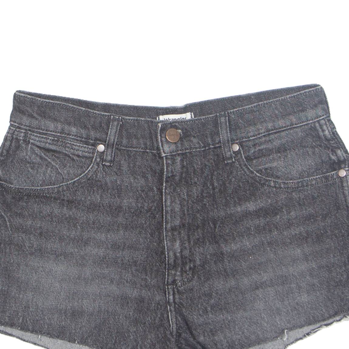 WRANGLER Cut Off Womens Denim Shorts Blue S W28
