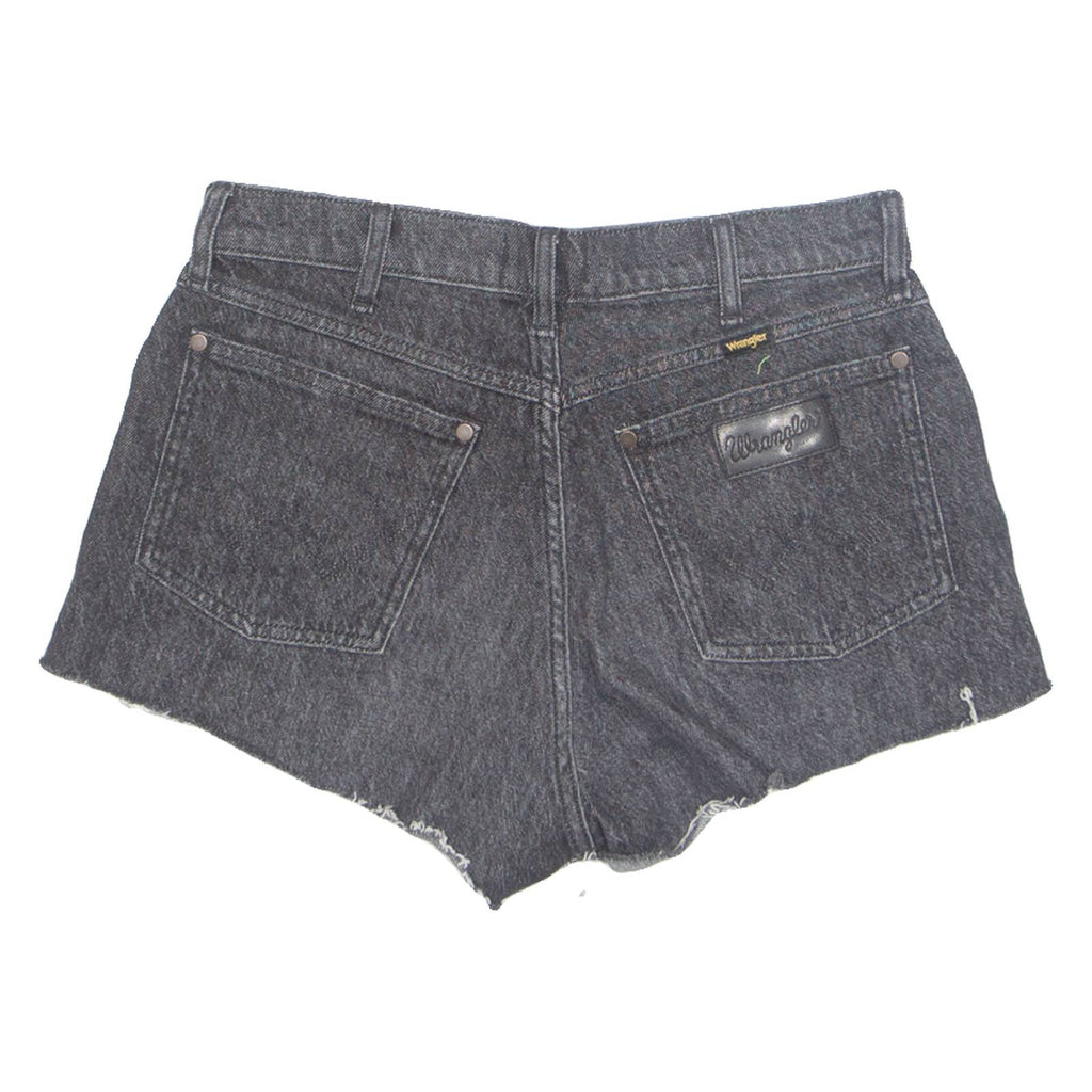 WRANGLER Cut Off Womens Denim Shorts Blue S W28