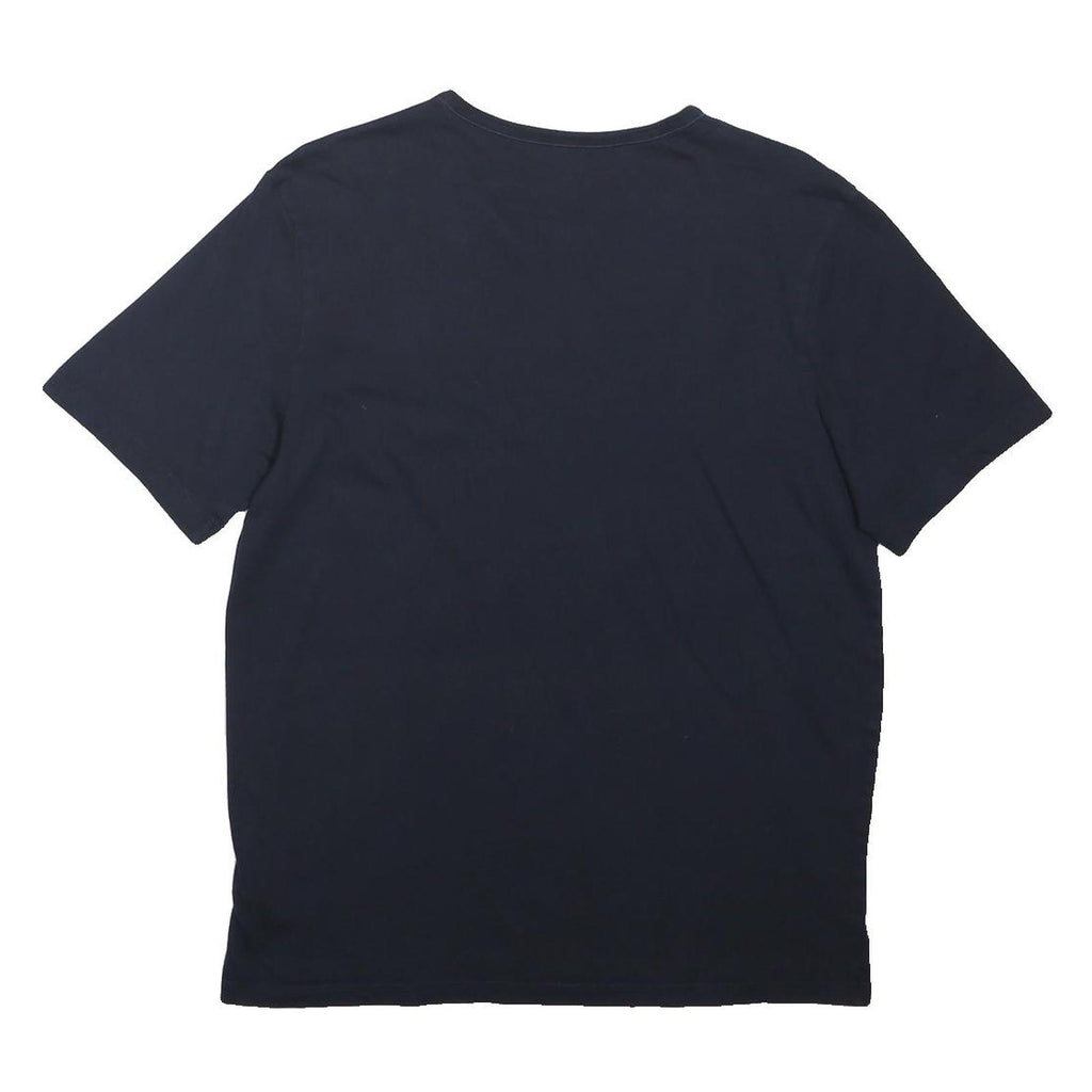 BOSS Mens Black Cotton Blend Basic T-Shirt Short Sleeve Crew Neck L Casual