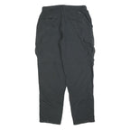 COLUMBIA Mens Polyester Relaxed Black Cargo Zip Trousers W34 L34 Outdoor