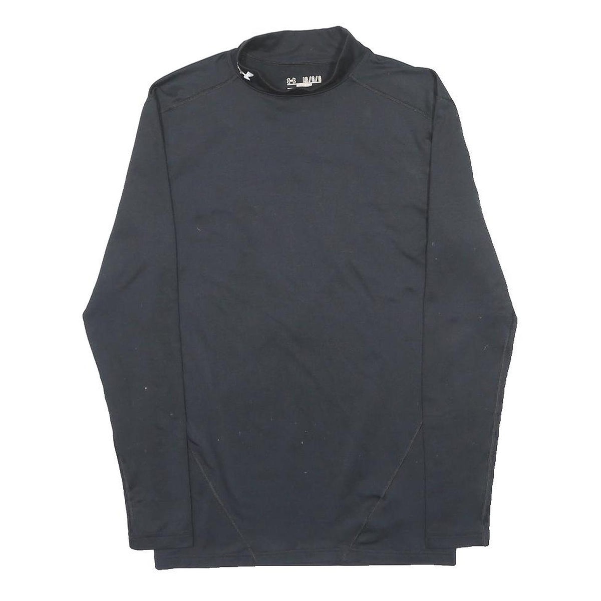 UNDER ARMOUR Mens Black Performance Long Sleeve Crew Neck T-Shirt L Sportswear