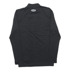 UNDER ARMOUR Mens Black Performance Long Sleeve Crew Neck T-Shirt L Sportswear