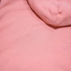 ADIDAS Womens Pink Cotton Blend Pullover Hoodie L Branded Logo Casual