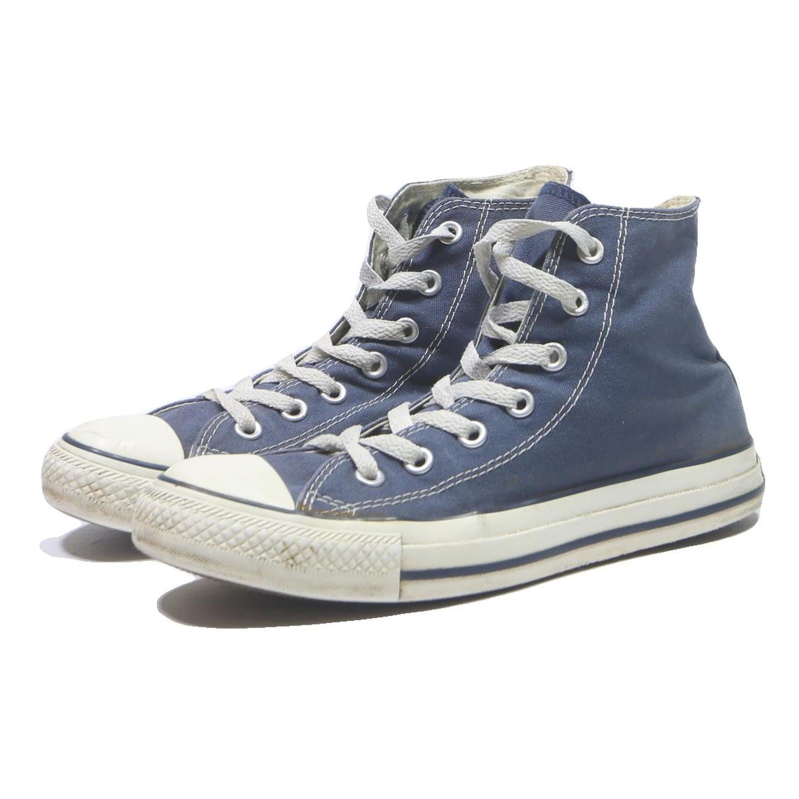 CONVERSE Chuck Taylor All Star Womens High Top Trainers Blue Canvas UK 5.5