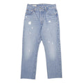 LEVI'S 501 BIG E Womens Jeans Blue Classic Straight Denim Light W25 L26 Vintage