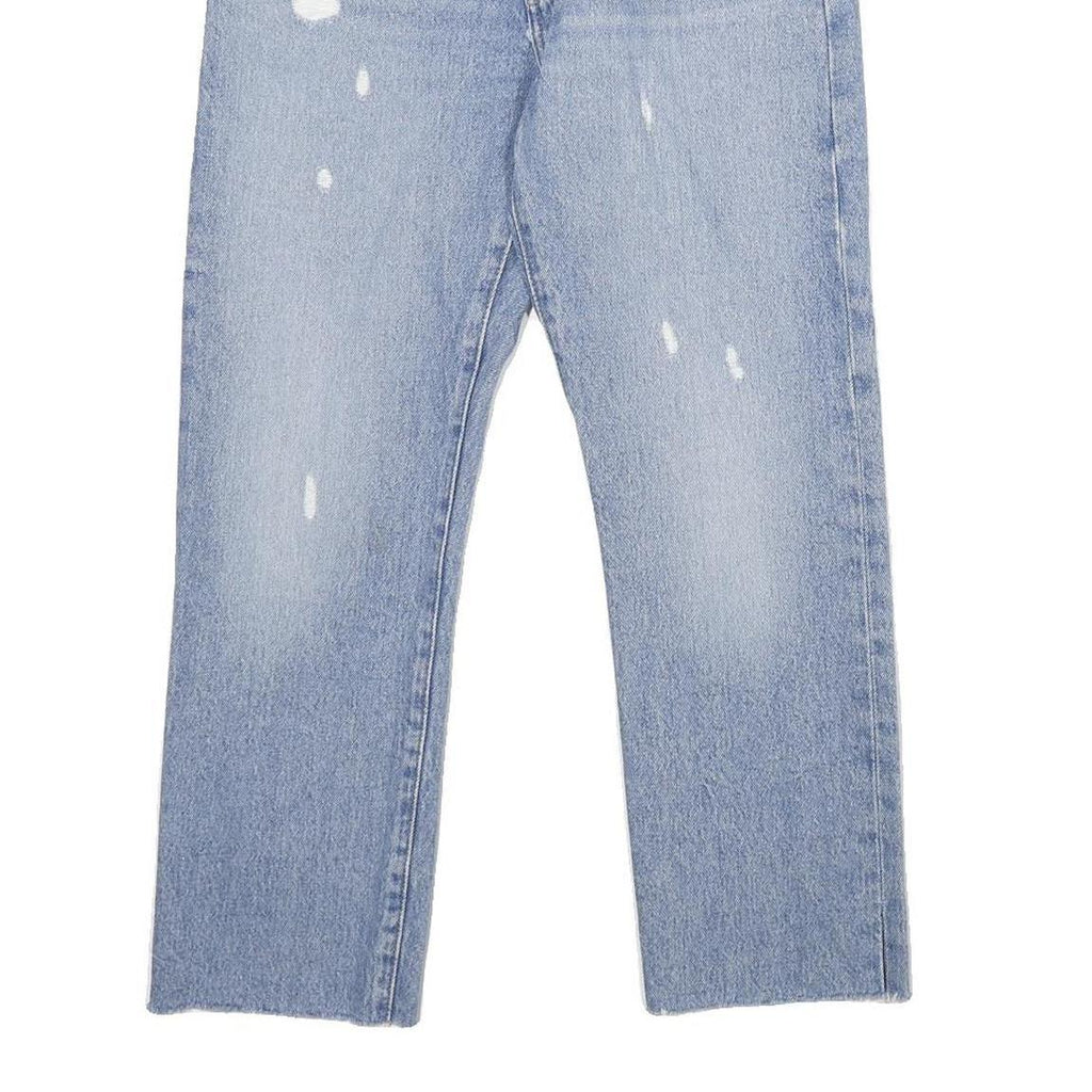 LEVI'S 501 BIG E Womens Jeans Blue Classic Straight Denim Light W25 L26 Vintage