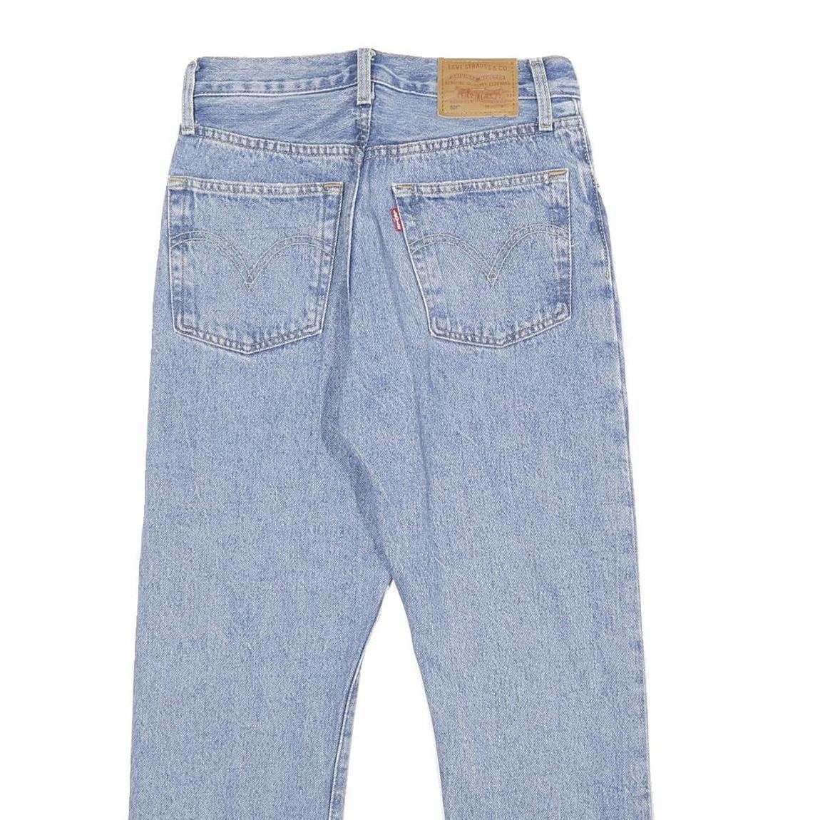 LEVI'S 501 BIG E Womens Jeans Blue Classic Straight Denim Light W25 L26 Vintage