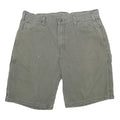 DICKIES Mens Shorts Grey Casual Cotton L W34 Workwear Durable Pocketed