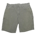 DICKIES Mens Shorts Grey Casual Cotton L W34 Workwear Durable Pocketed
