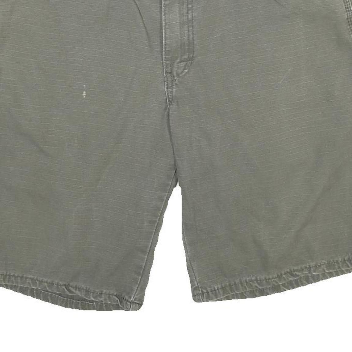 DICKIES Mens Shorts Grey Casual Cotton L W34 Workwear Durable Pocketed