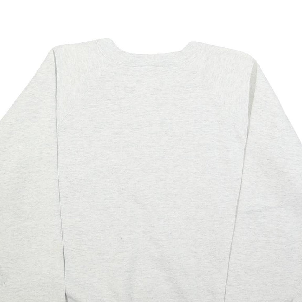 Mens White UCLA Bruins Crew Neck M Cotton Blend Sweatshirt Vintage College