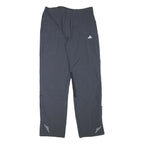 ADIDAS Womens Polyester Blend Black Regular Fit Straight Leg Trousers W31 L30