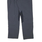 ADIDAS Womens Polyester Blend Black Regular Fit Straight Leg Trousers W31 L30