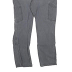 CARHARTT Mens Grey Denim Cotton Blend Regular Fit Straight Leg Jeans W36 L30