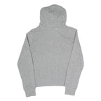 NIKE Womens Grey Hoodie S Nike Air Graphic Pullover Cotton Blend