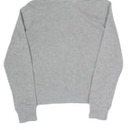 NIKE Womens Grey Hoodie S Nike Air Graphic Pullover Cotton Blend