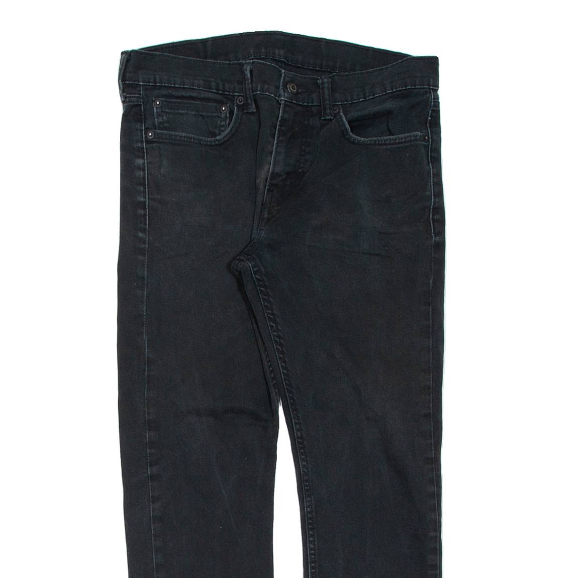 LEVI'S 510 Jeans Mens Black Slim Skinny W31 L25