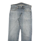 LEVI'S 501 Mens Regular Fit Straight Denim Light W32 L30 Classic Button Fly