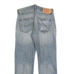 LEVI'S 501 Mens Regular Fit Straight Denim Light W32 L30 Classic Button Fly