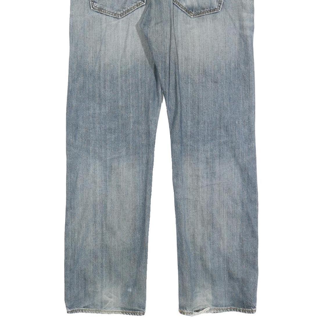 LEVI'S 501 Mens Regular Fit Straight Denim Light W32 L30 Classic Button Fly