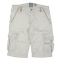 URBAN SURFACE Mens Cargo Shorts Beige M W34 Cotton Blend Casual Pocketed