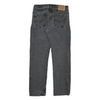 LEVI'S 514 Slim Mens Jeans Black Slim Straight Denim Medium W29 L30