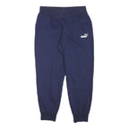 PUMA Mens Joggers Navy Blue M W30 L28 Classic Tapered Casual Sportswear