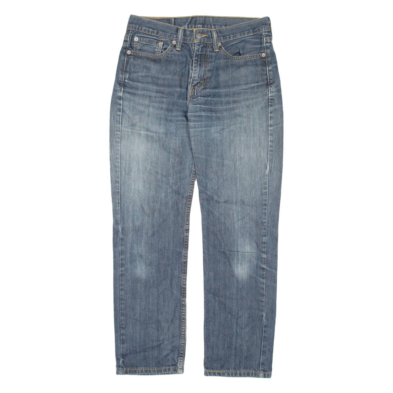 LEVI'S 514 Jeans Mens Blue Slim Straight W29 L30