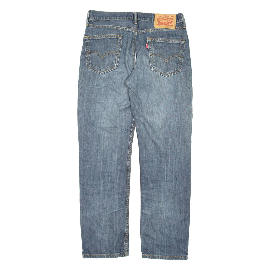 LEVI'S 514 Jeans Mens Blue Slim Straight W29 L30