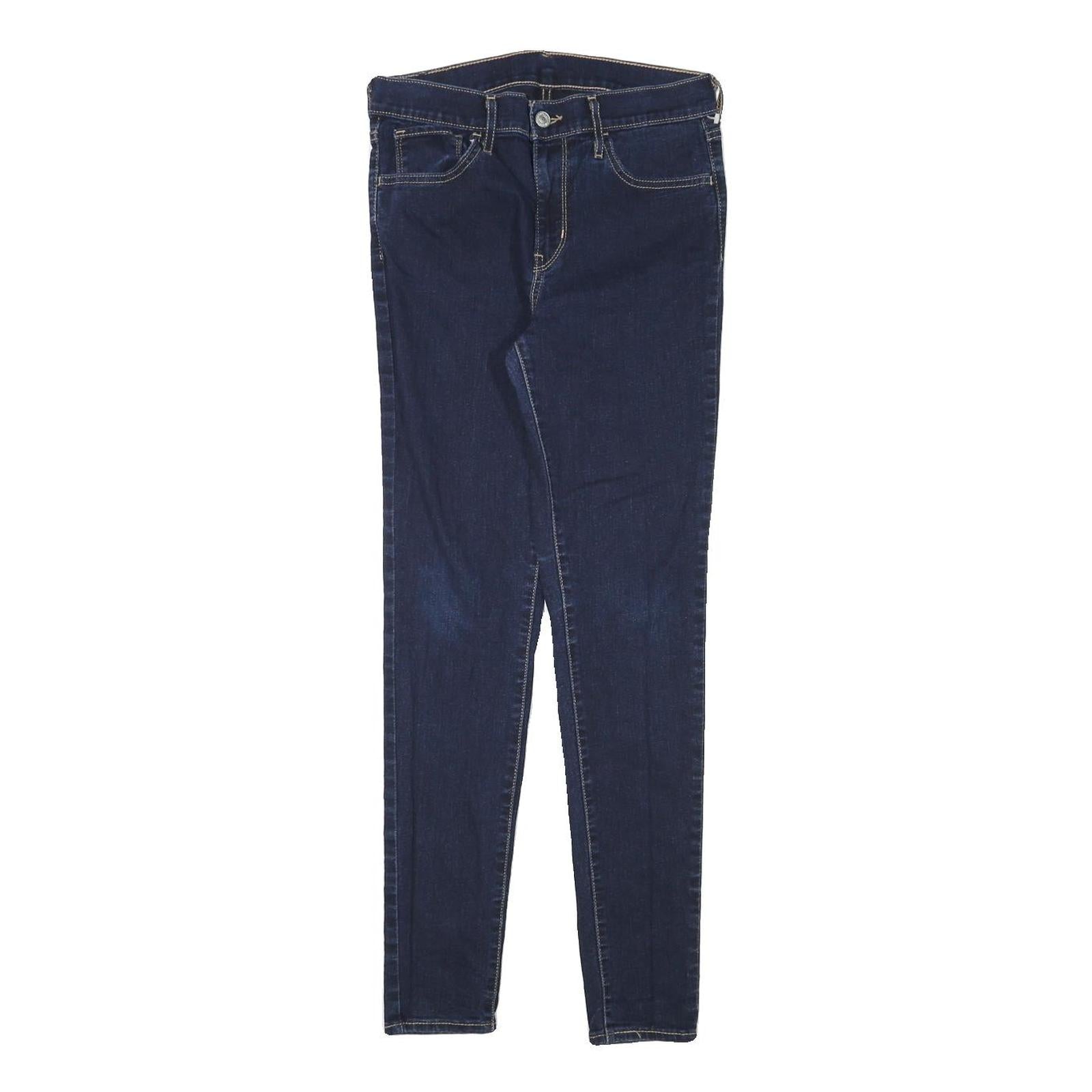 LEVI'S Womens Jeans Blue Slim Skinny Denim Medium W27 L28 Classic Cotton Blend