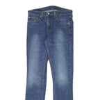 LEVI'S 511 Mens Slim Blue Denim Medium W30 L31 Zip Classic Jeans