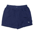 PUMA Mesh Lining Mens Swimming Shorts Blue Relaxed XL W34