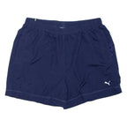 PUMA Mesh Lining Mens Swimming Shorts Blue Relaxed XL W34