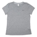 UNDER ARMOUR Womens Grey Modern T-Shirt M Short Sleeve Crew Neck Sportswear