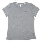 UNDER ARMOUR Womens Grey Modern T-Shirt M Short Sleeve Crew Neck Sportswear
