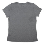 UNDER ARMOUR Womens Grey Modern T-Shirt M Short Sleeve Crew Neck Sportswear