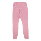 NIKE Womens Pink Slim Skinny Leggings S W24 L24 Polyester Blend Athletic Gym