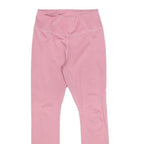 NIKE Womens Pink Slim Skinny Leggings S W24 L24 Polyester Blend Athletic Gym