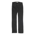 LEVI'S 511 Womens Jeans Black Slim Skinny Denim Medium W27 L27 Zip Closure