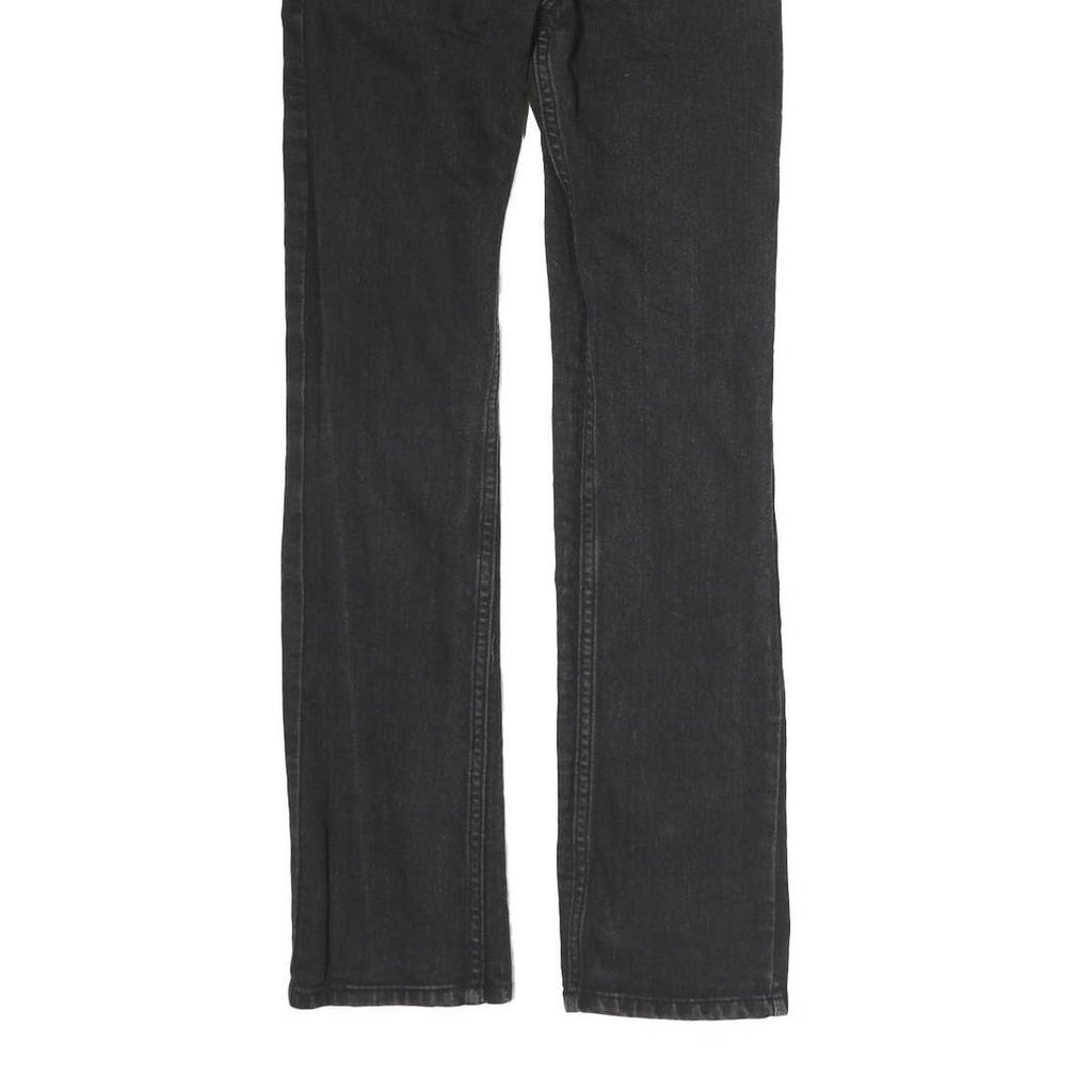 LEVI'S 511 Womens Jeans Black Slim Skinny Denim Medium W27 L27 Zip Closure