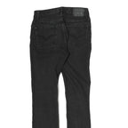 LEVI'S 511 Womens Jeans Black Slim Skinny Denim Medium W27 L27 Zip Closure