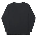 MLB Mens Black Giants Graphic T-Shirt M Long Sleeve Crew Neck Cotton Baseball