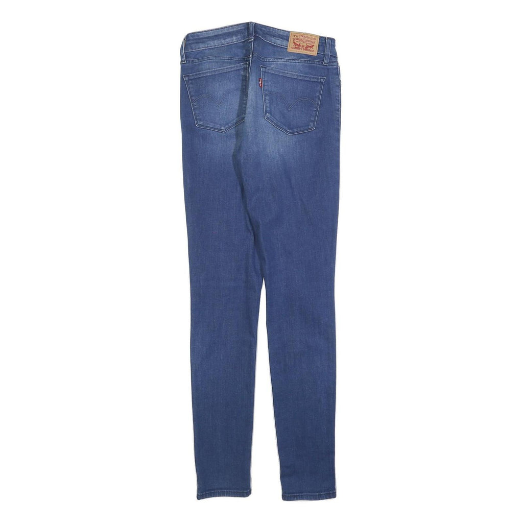 LEVI'S 711 Womens Jeans Blue Slim Skinny Denim Medium Wash W27 L31 Stretch