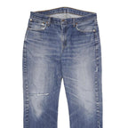 LEVI'S 751 Mens Jeans Blue Regular Straight Denim Medium W36 L32 Classic Fit