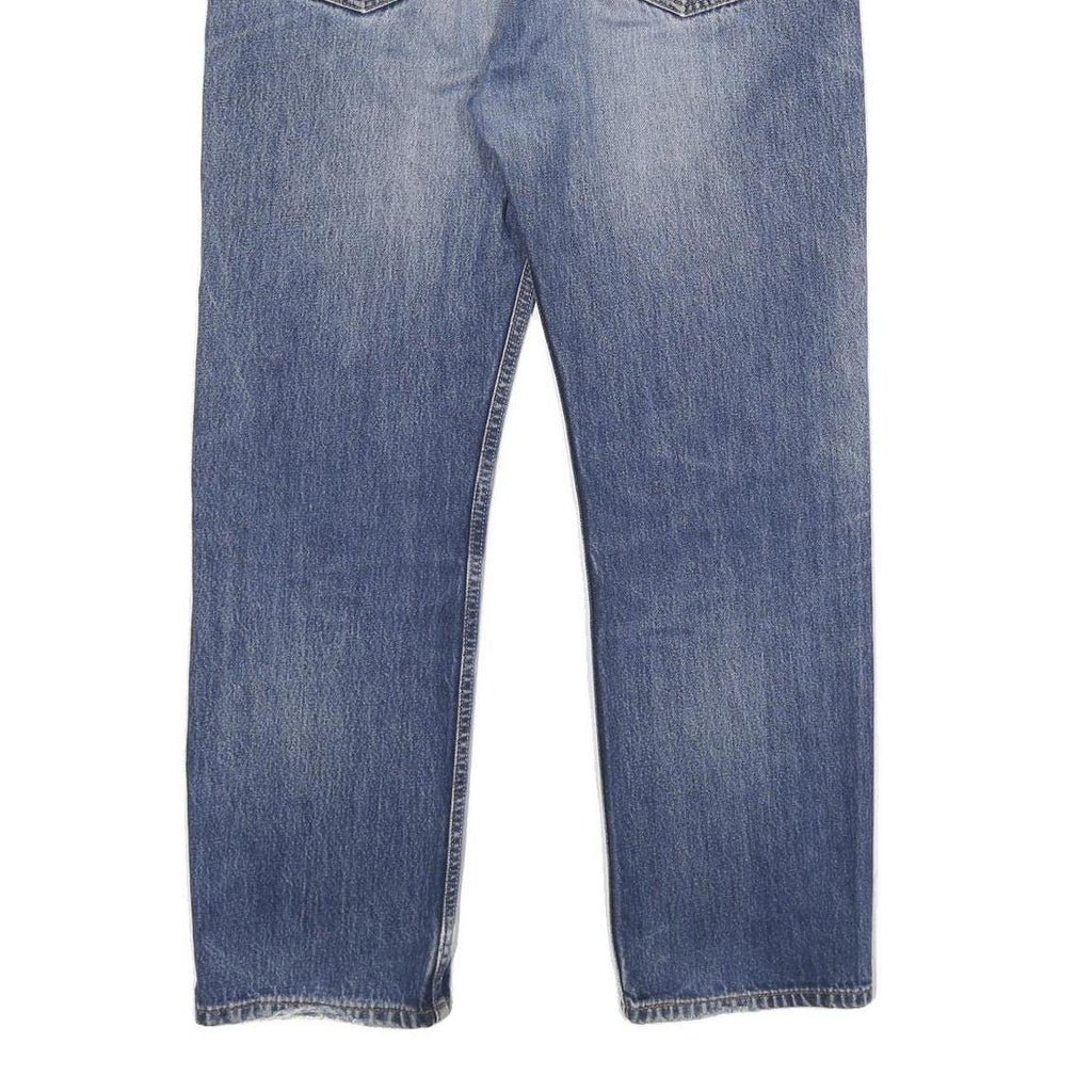 LEVI'S 751 Mens Jeans Blue Regular Straight Denim Medium W36 L32 Classic Fit
