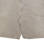 CARHARTT Mens Shorts Beige Casual Cotton Blend 2XL W40 Workwear Pockets
