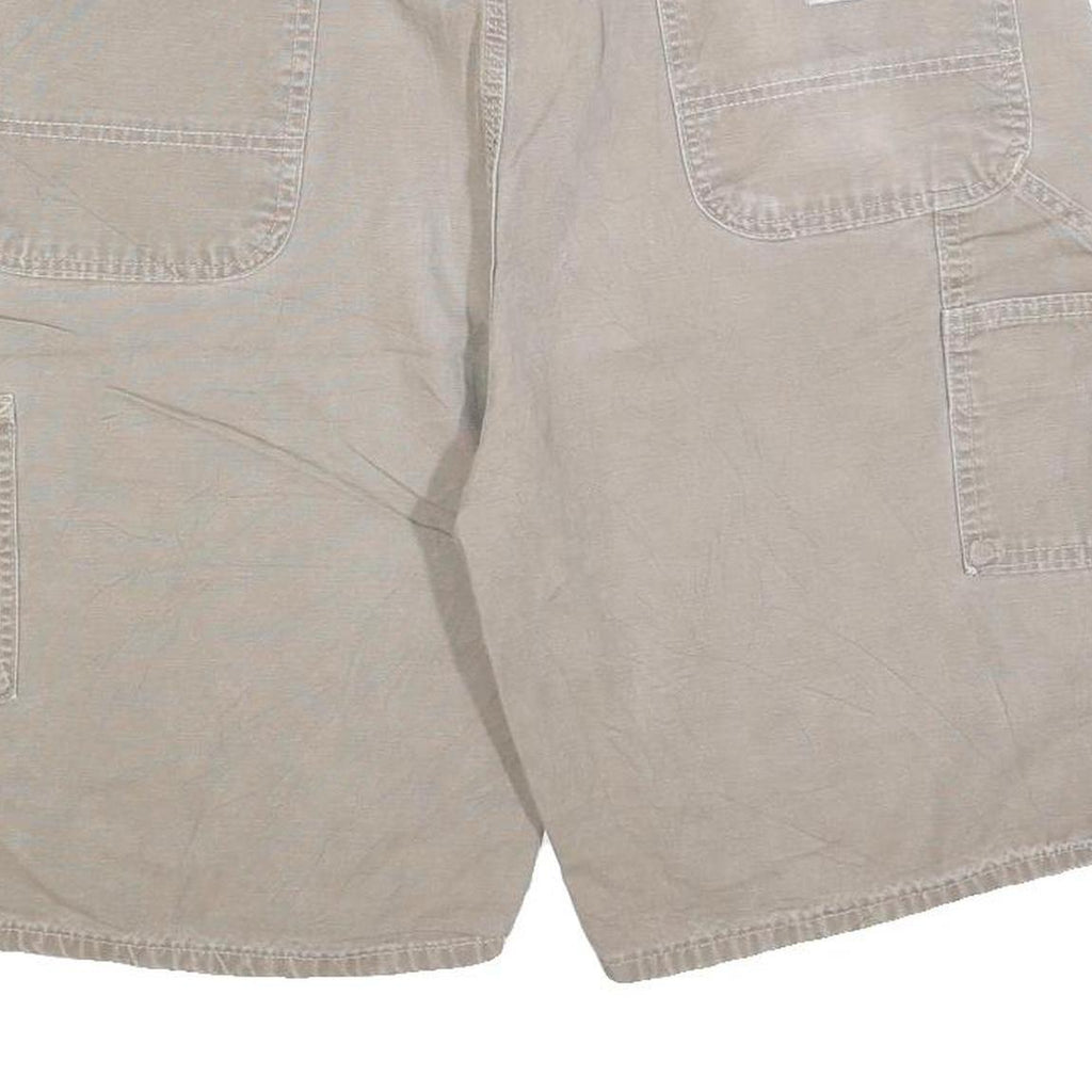 CARHARTT Mens Shorts Beige Casual Cotton Blend 2XL W40 Workwear Pockets
